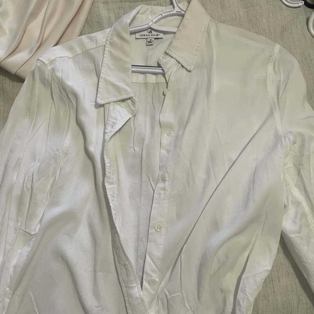 Classic loose button down